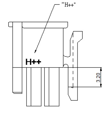 12V-2x6 housing