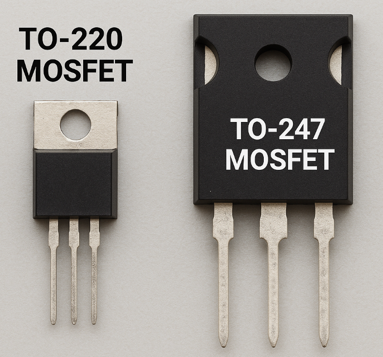 compare TO-220 to a TO-247